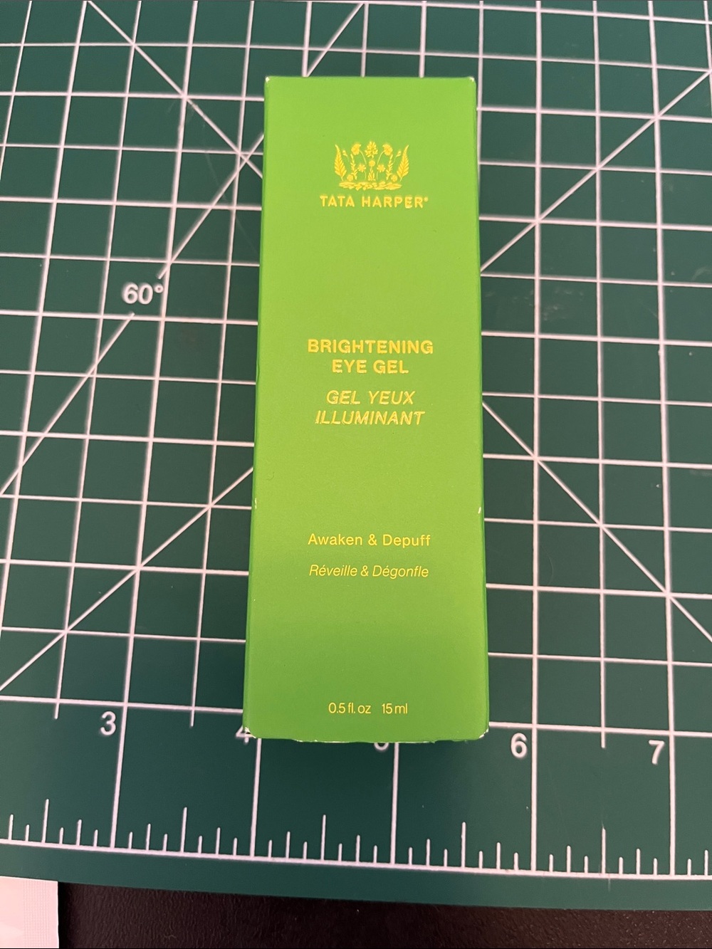Tata Harper Green Brightening Eye Gel Packaging